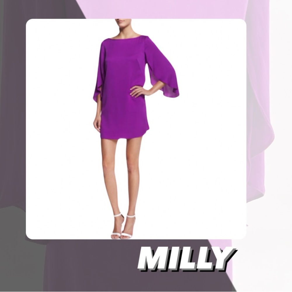 GUC Milly Butterfly Sleeve Dress